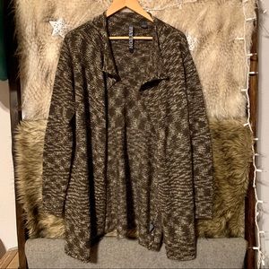 Payton Brown Knit Sweater Cardigan